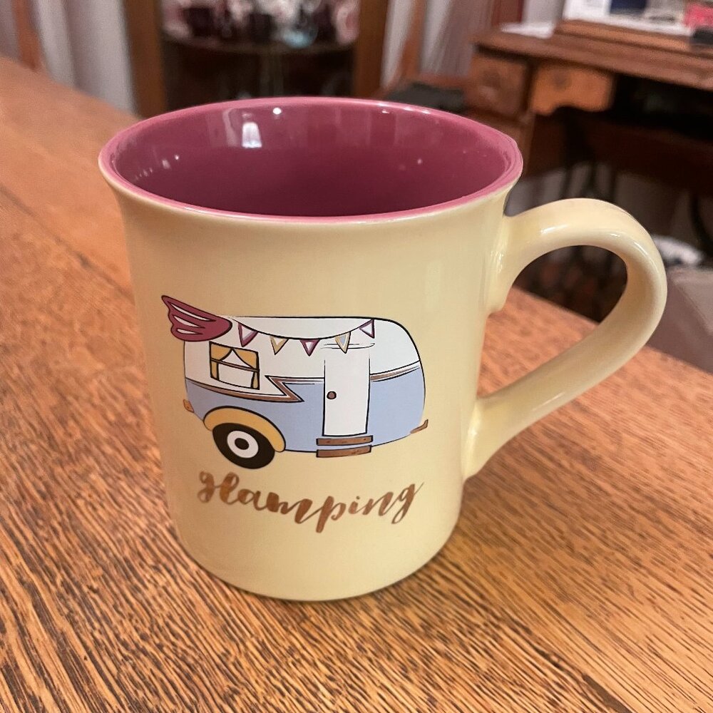 "Glamping" Camping Themed Coffee Cup Mug by Love Your Mug